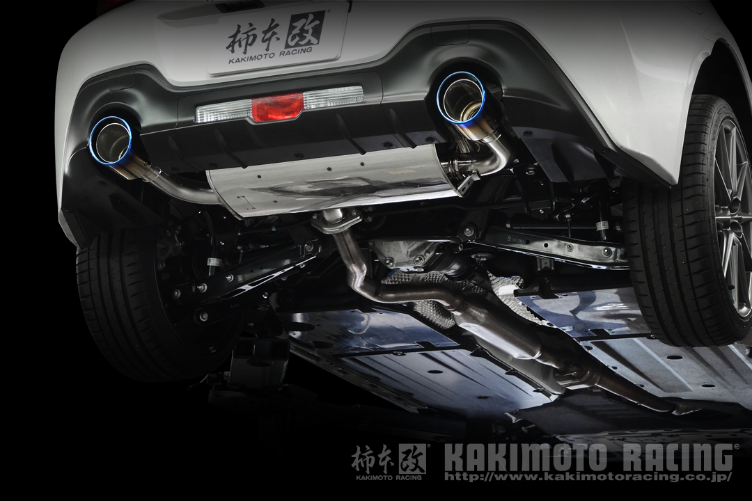 柿本改 マフラー クラスKR チタンフェイステール リアピースのみ スポーツマフラー スバル BRZ 3BA ZD8 T713181RC カキモト : t713181rc qq e f2 1475d : 車パーツDIY.com