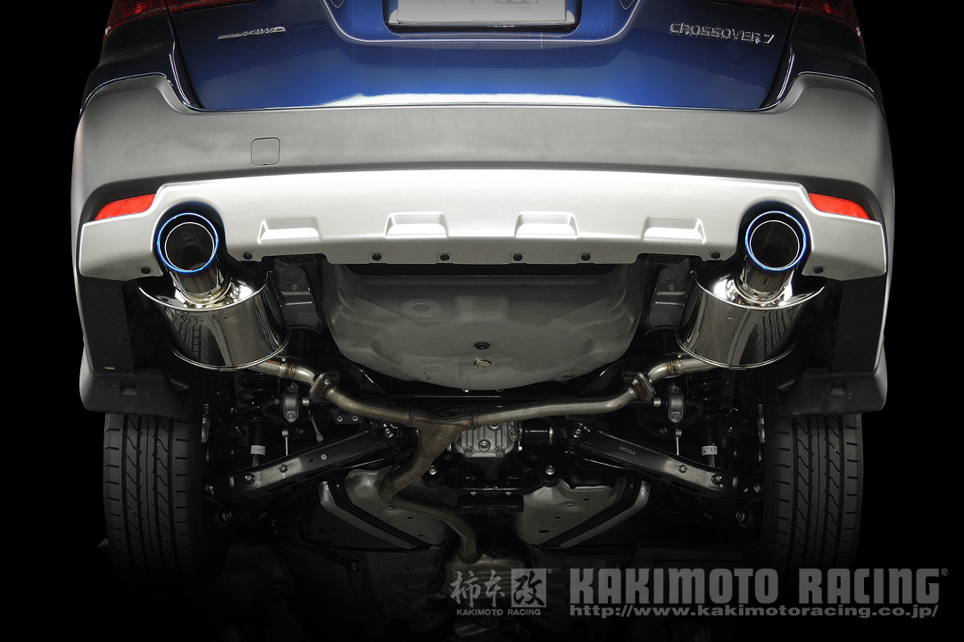 柿本改 マフラー クラスKR スポーツマフラー スバル エクシーガクロスオーバー7 DBA-YAM B71335 カキモト | 柿本改 | 03