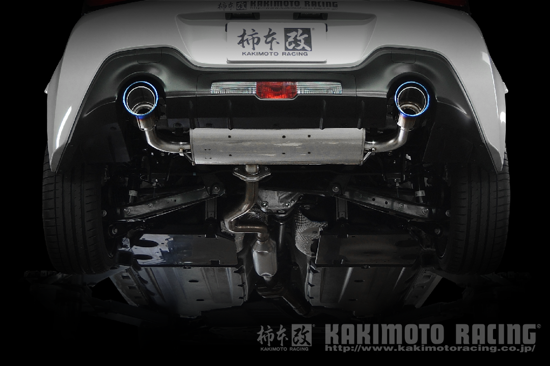 柿本改 マフラー クラスKR チタンフェイステール リアピースのみ スポーツマフラー スバル BRZ 3BA ZD8 T713181RC カキモト : t713181rc qq e f2 1475d : 車パーツDIY.com