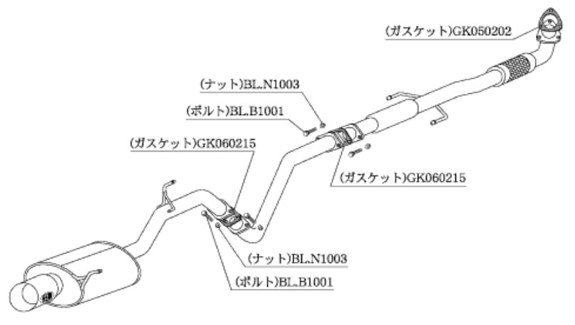 柿本改 マフラー カキモトR スポーツマフラー トヨタ スターレット E EP82 TS336 カキモト :TS336 qq e f2 1223d:車パーツDIY.com