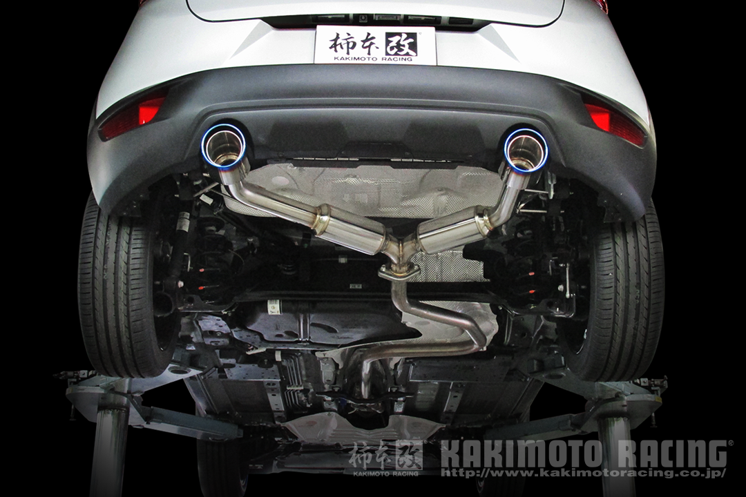 柿本改 マフラー クラスKR スポーツマフラー マツダ CX-3 3DA-DK8FW Z71332 カキモト｜car-parts-diy｜05