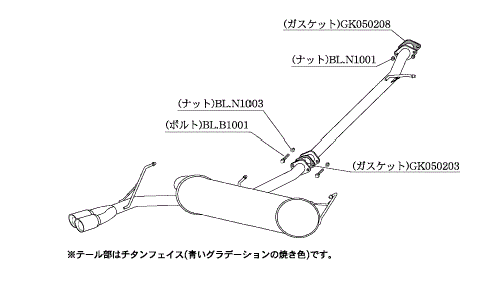 柿本改 マフラー クラスKR スポーツマフラー 日産 エクストレイル DAA/5AA HNT32 N71399 カキモト : n71399 qq e f2 14d : 車パーツDIY.com