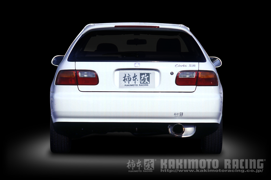 柿本改 マフラー カキモトR スポーツマフラー ホンダ シビック E EG6 HS312 カキモト :HS312 qq e f2 1587d:車パーツDIY.com