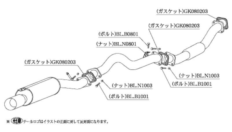 柿本改 マフラー カキモトR スポーツマフラー 日産 スカイライン クーペ /セダン E HR31 NS315 カキモト :NS315 qq e f2 290d:車パーツDIY.com