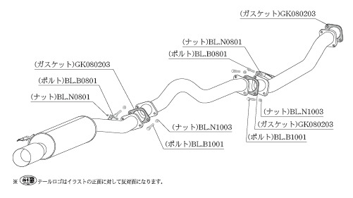 柿本改 マフラー カキモトR スポーツマフラー 日産 スカイライン クーペ /セダン E HR30 NS316 カキモト :NS316 qq e f2 302d:車パーツDIY.com