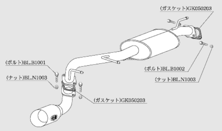 柿本改 マフラー カキモトR スポーツマフラー スズキ ワゴンR RR TA MC22S SS309 カキモト :SS309 qq e f2 2840d:車パーツDIY.com