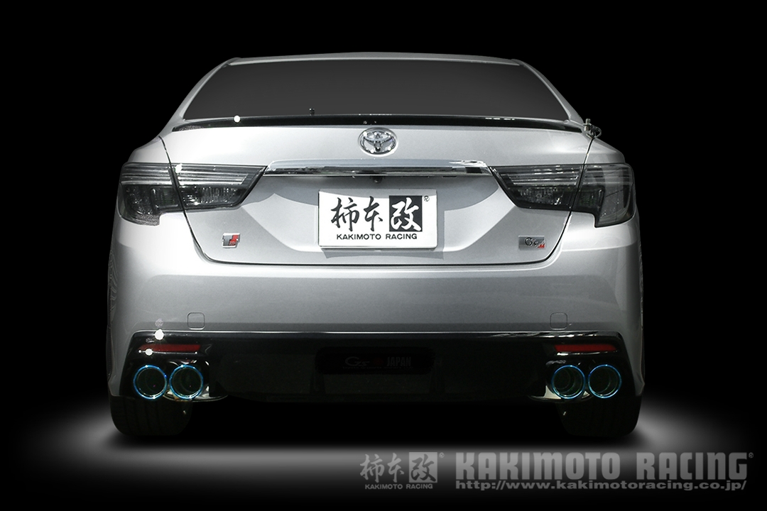 柿本改 マフラー マークX GRMN DBA-GRX133改 トヨタ クラスKR '10加速