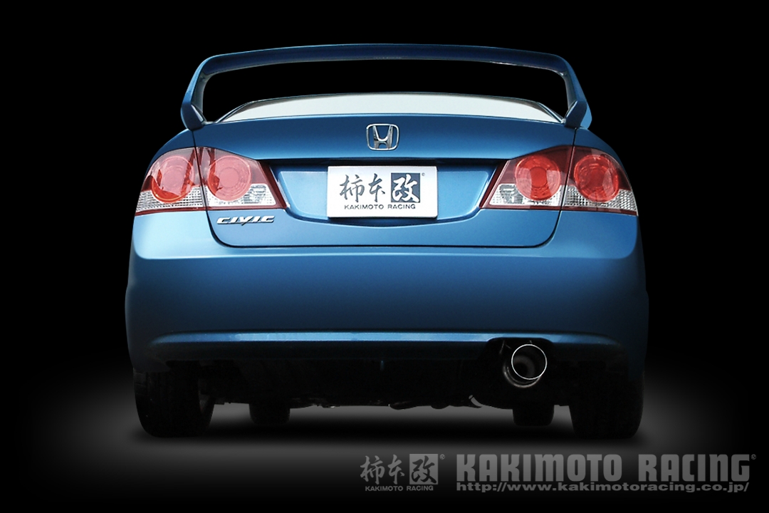 柿本改 マフラー シビック DBA-FD1 ホンダ ハイパーフルメガ N1
