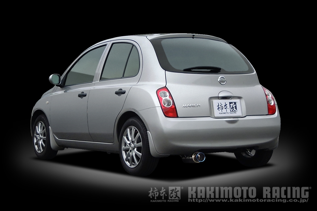 柿本改 マフラー マーチ UA,CBA-AK12 '05/8_M/C前 ニッサン GTボックス