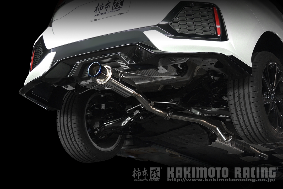 柿本改 マフラー シビック DBA,6BA-FK7 ホンダ GT1.0Zレーシング