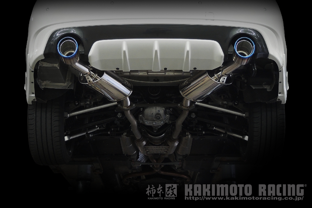 柿本改 マフラー スカイライン セダン DBA-YV37 ニッサン クラスKR