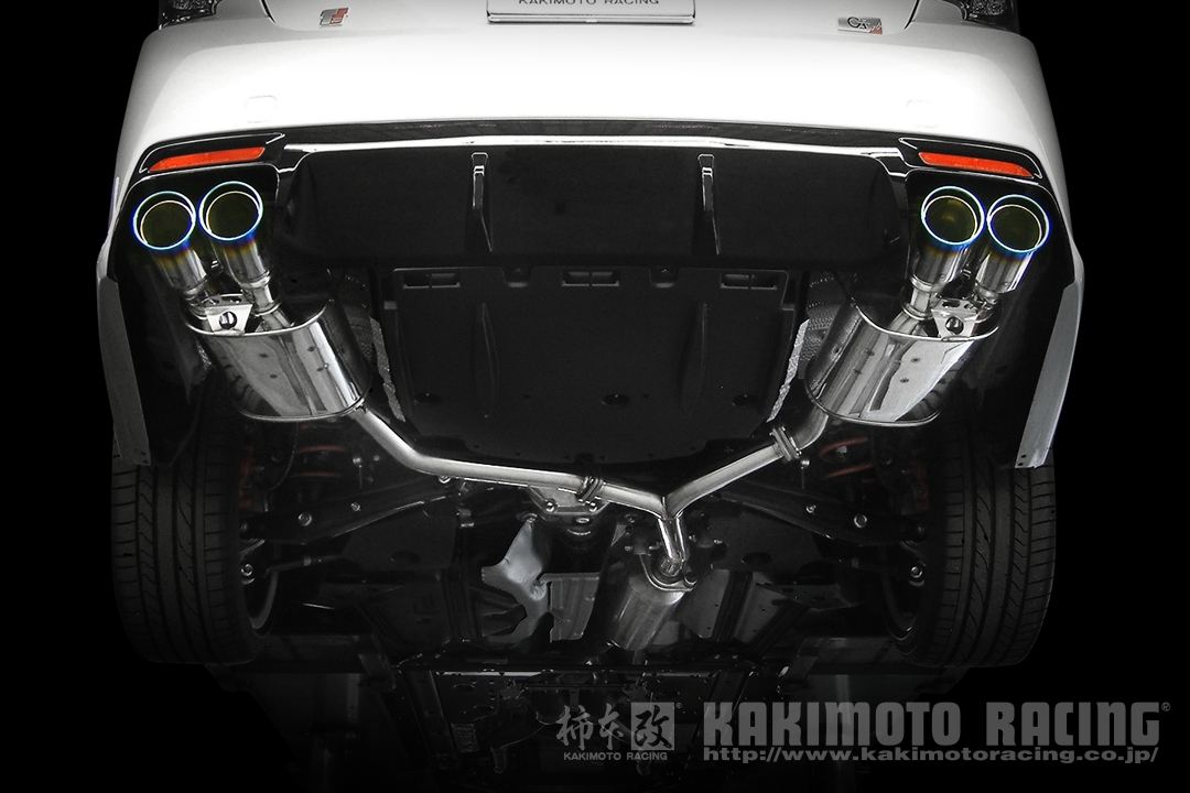 柿本改 マフラー マークX GRMN DBA-GRX133改 トヨタ クラスKR '10加速