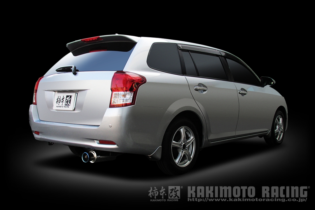 柿本改 マフラー カローラフィールダー ハイブリッド DAA-NKE165G 