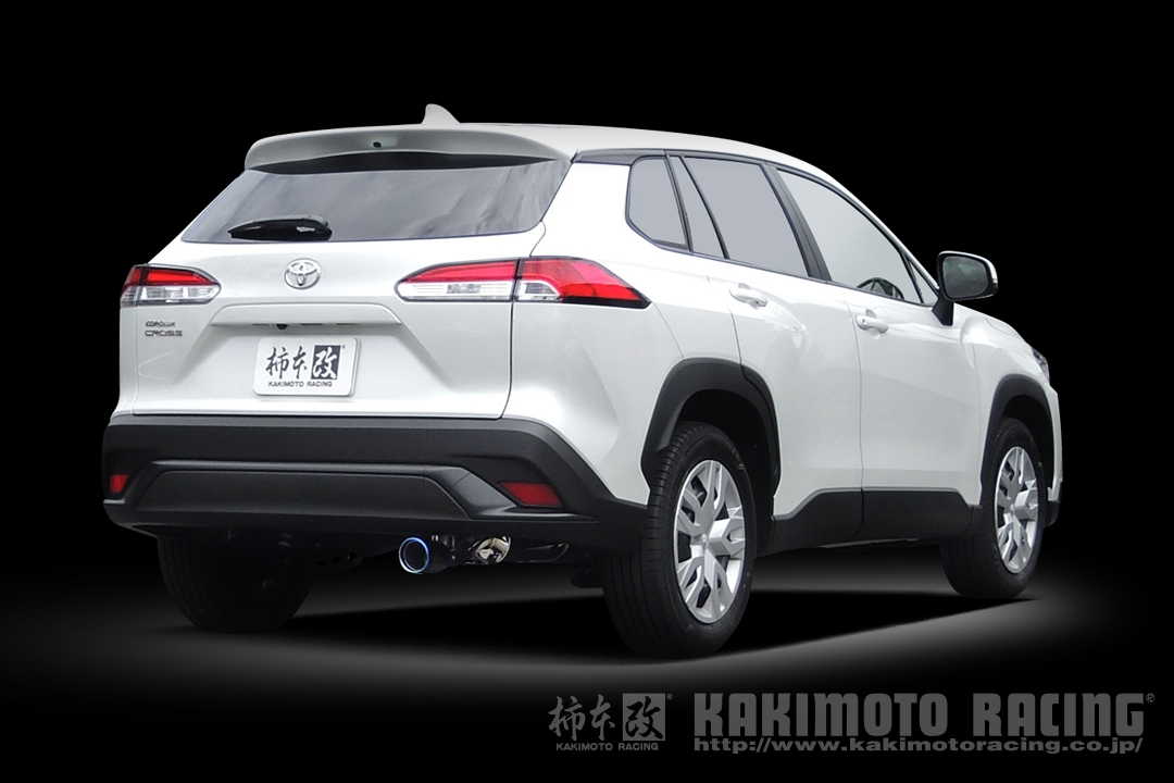柿本改 マフラー カローラクロス 4BA-MXGA10 トヨタ クラスKR '10加速