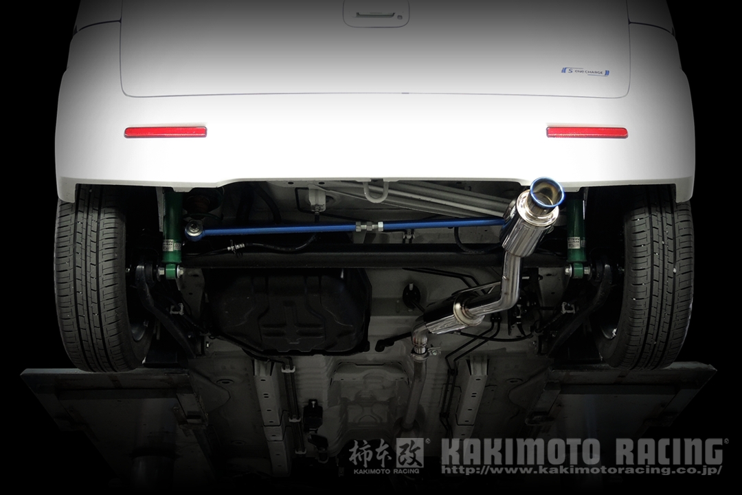 柿本改 マフラー スペーシアカスタム DBA-MK32S スズキ GTボックス