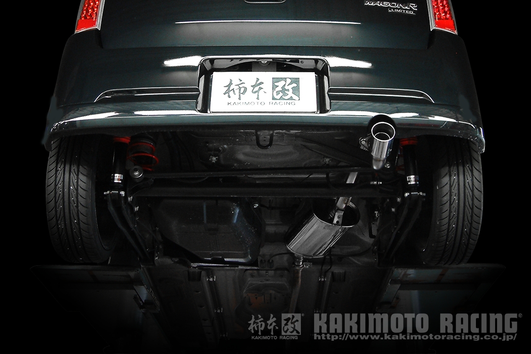 柿本改 マフラー ワゴンR DBA-MH22S 5型 スズキ カキモトR カキモト