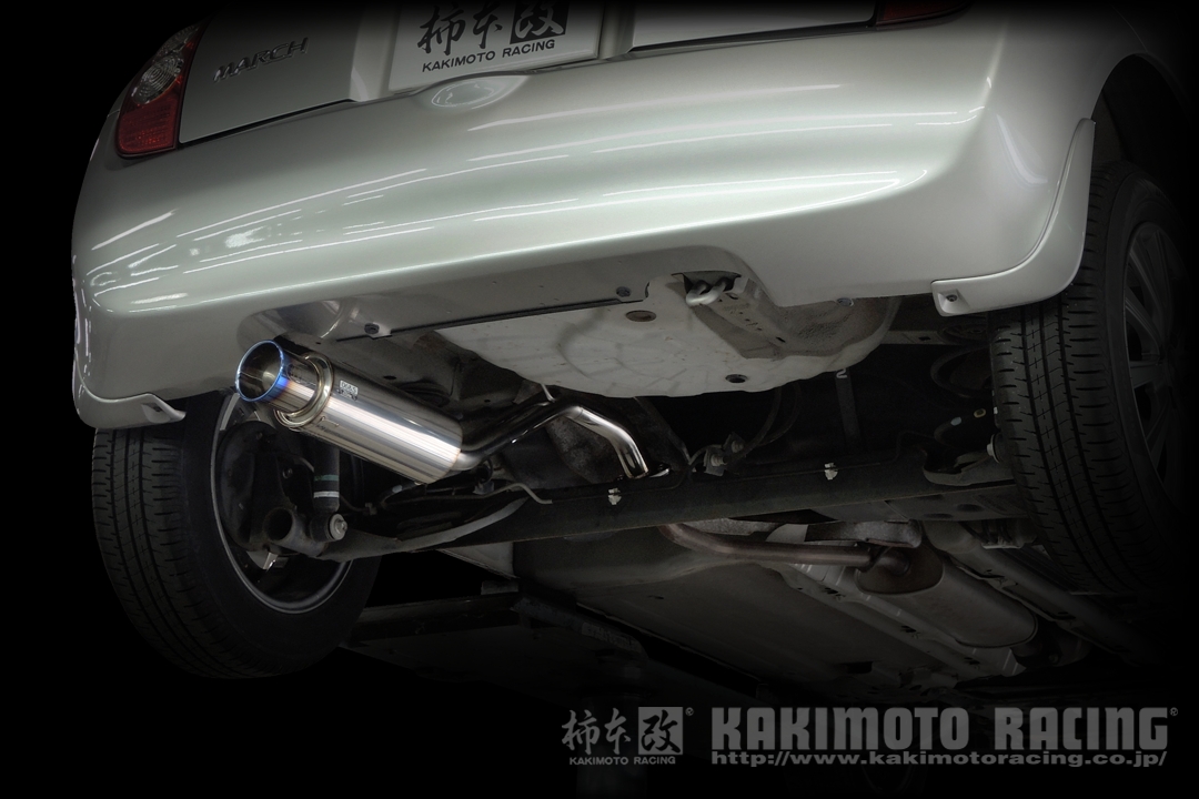 柿本改 マフラー マーチ UA,CBA-AK12 '05/8_M/C前 ニッサン GTボックス