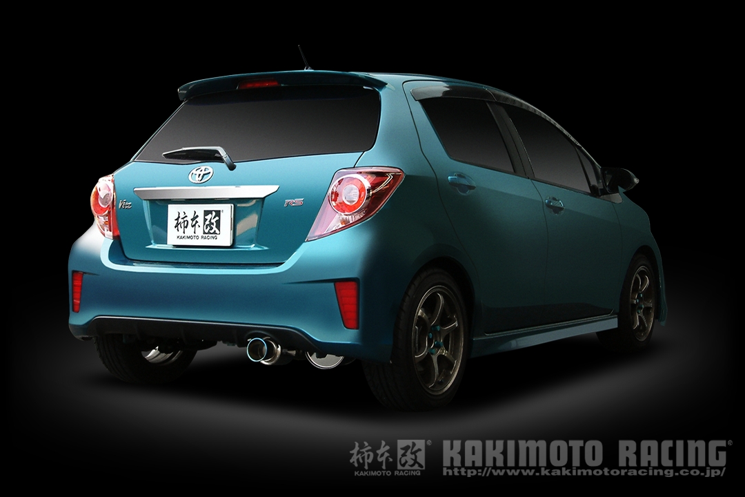 柿本改 マフラー ヴィッツ GRスポーツ/G's/RS DBA-NCP131 トヨタ GT