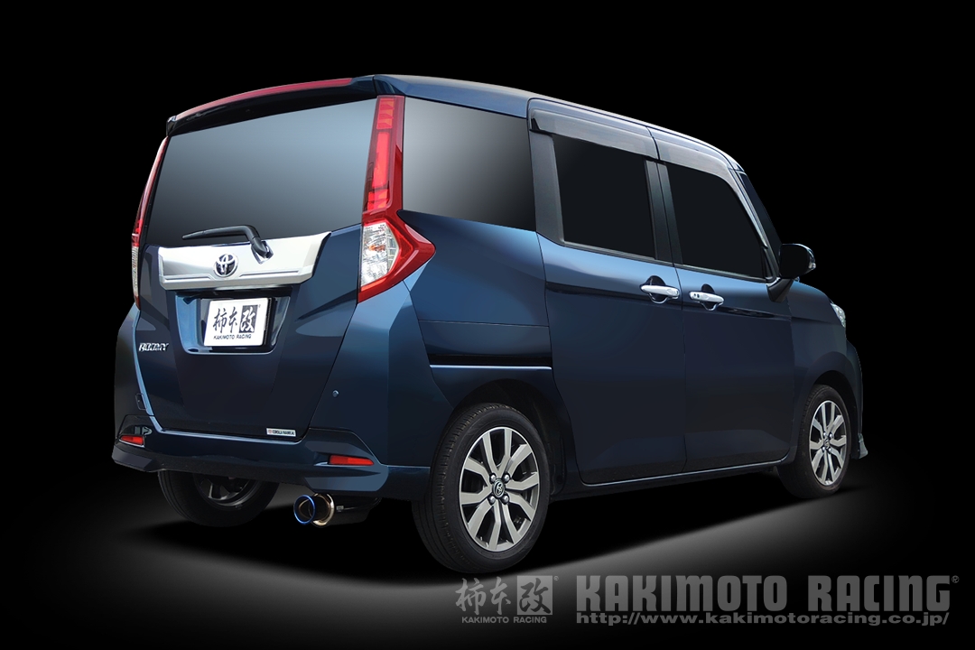 柿本改 マフラー ルーミー DBA,4BA-M900A トヨタ GTボックス 06&S '10