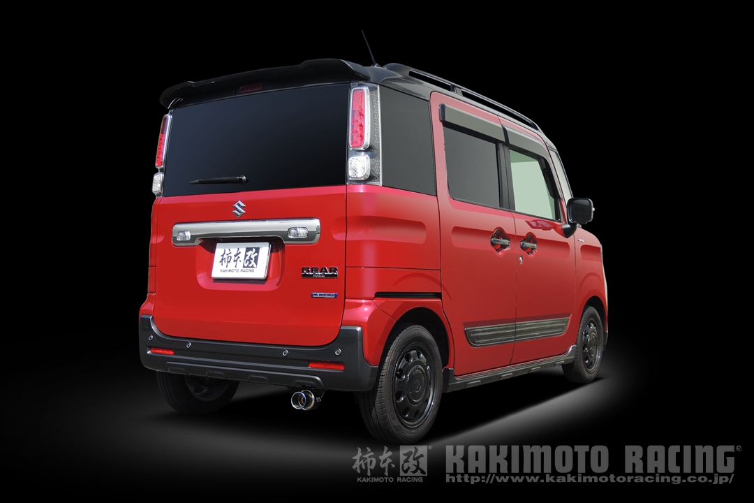 柿本改 マフラー スペーシアギア DAA,4AA-MK53S スズキ GTボックス