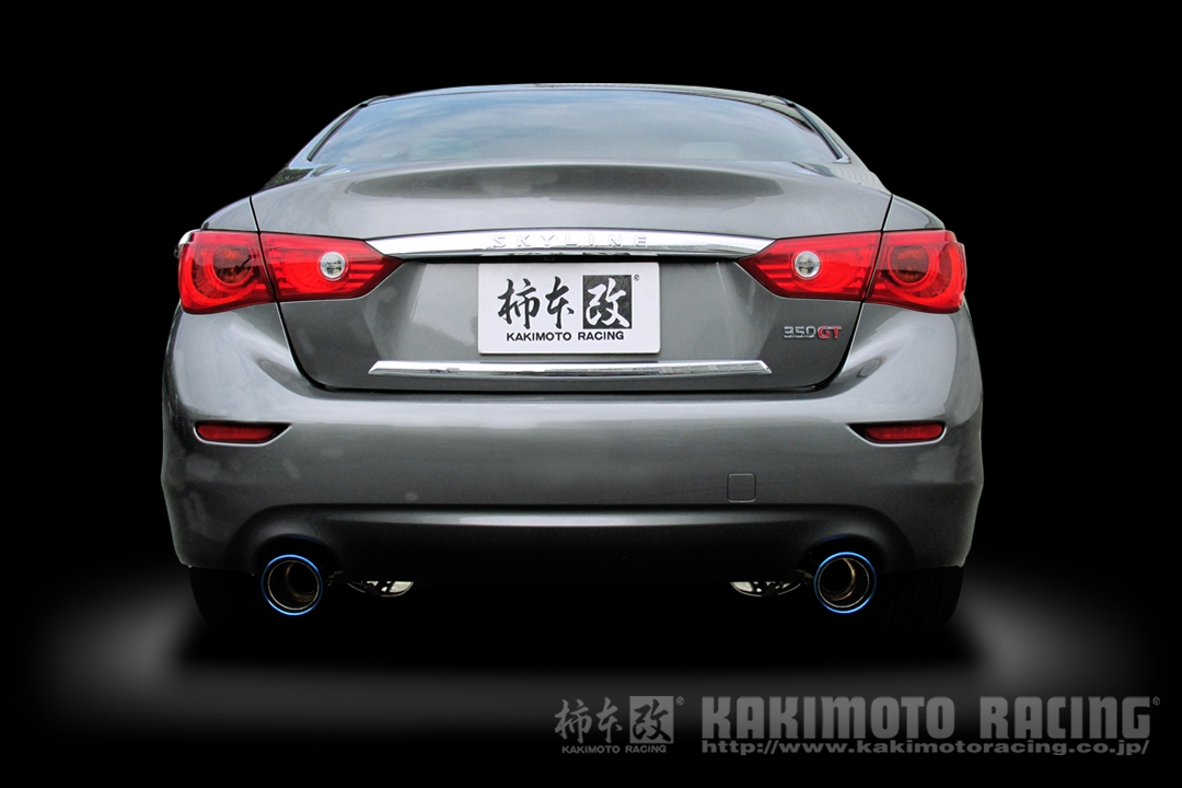 柿本改 マフラー スカイライン セダン DBA-YV37 ニッサン クラスKR
