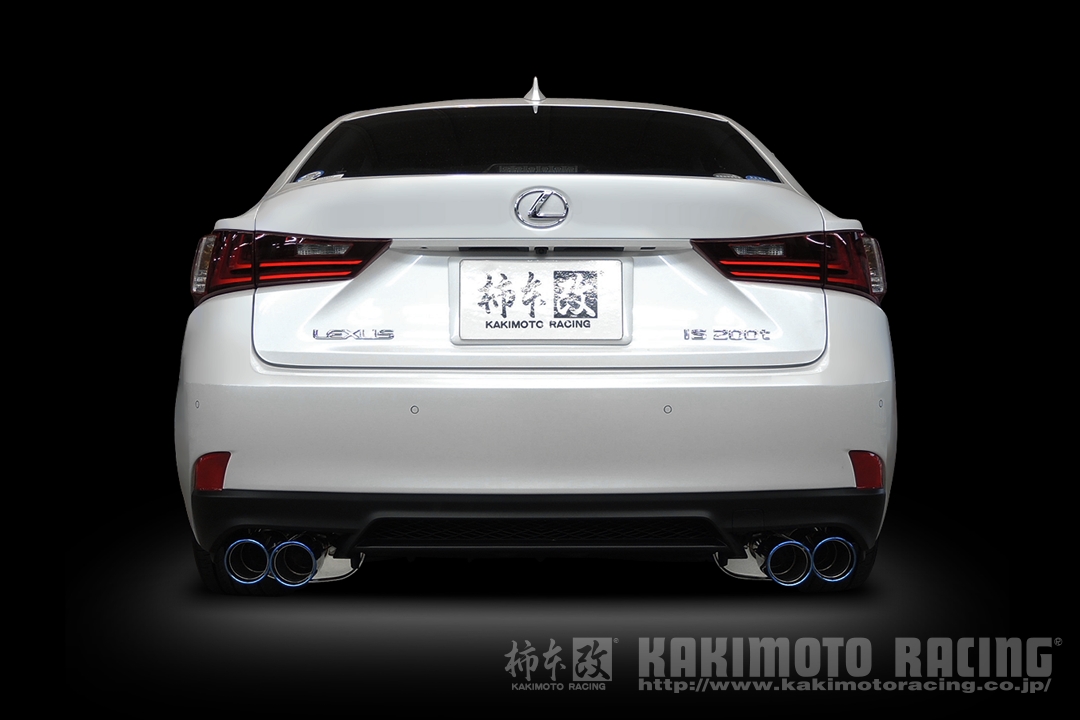 柿本改 マフラー IS300/200t DBA-ASE30 レクサス クラスKR '10加速騒音