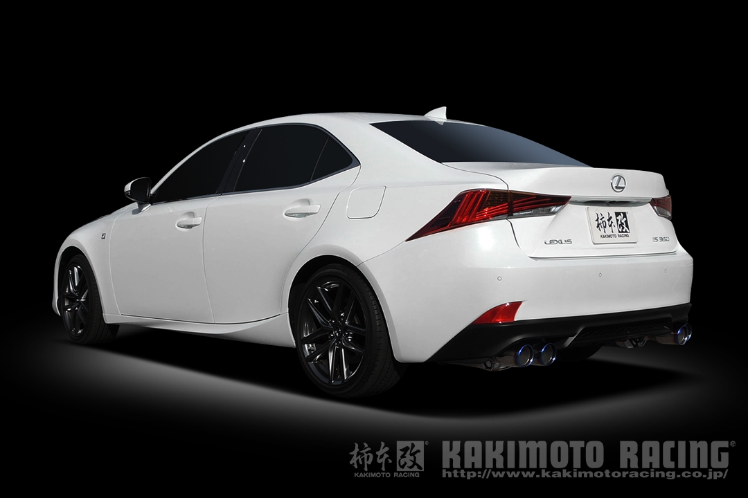 柿本改 マフラー IS300/200t DBA-ASE30 レクサス クラスKR '10加速騒音