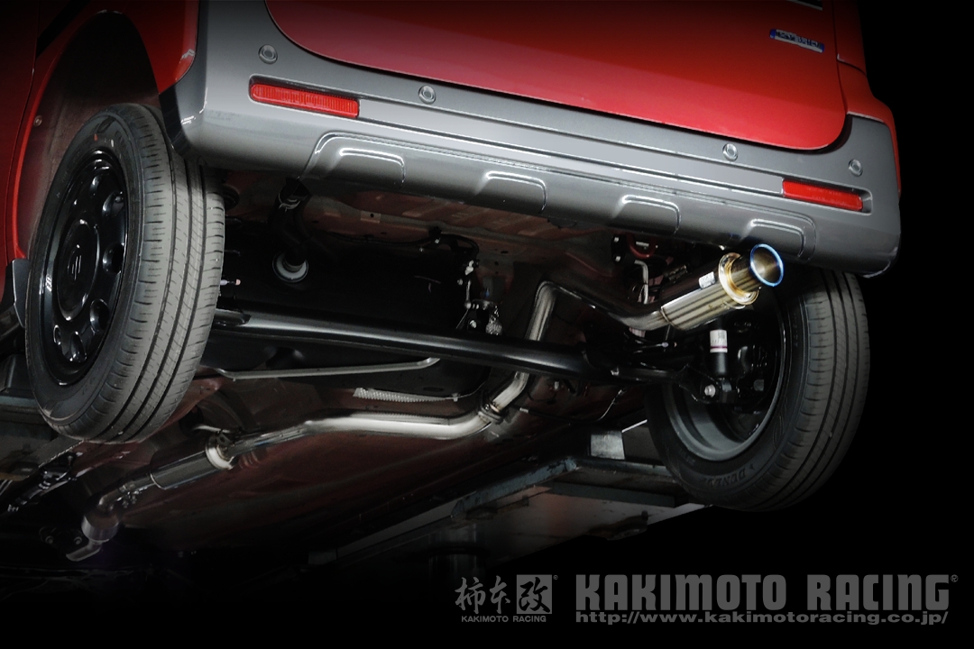 柿本改 マフラー スペーシアカスタム 4AA-MK54S スズキ GTボックス
