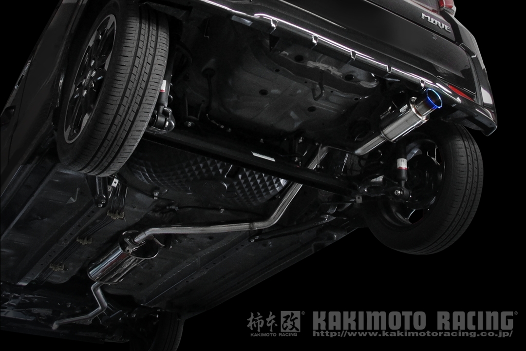 柿本改 マフラー ムーヴカスタム DBA, 3BA-LA150S '17/8_M/C後