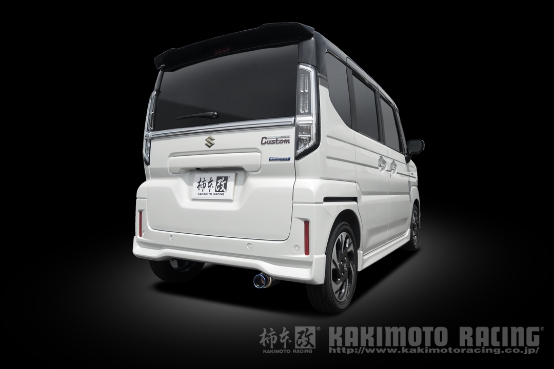 柿本改 マフラー スペーシアカスタム 4AA-MK54S スズキ GTボックス