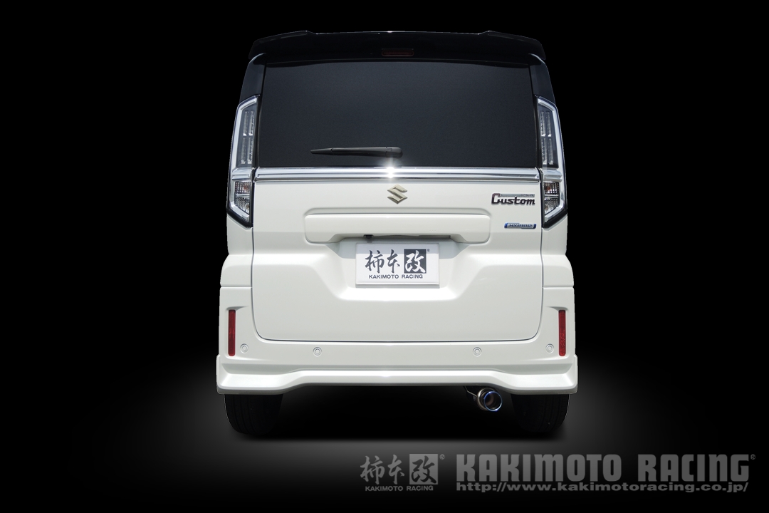 柿本改 マフラー スペーシアカスタム 4AA-MK54S スズキ GTボックス