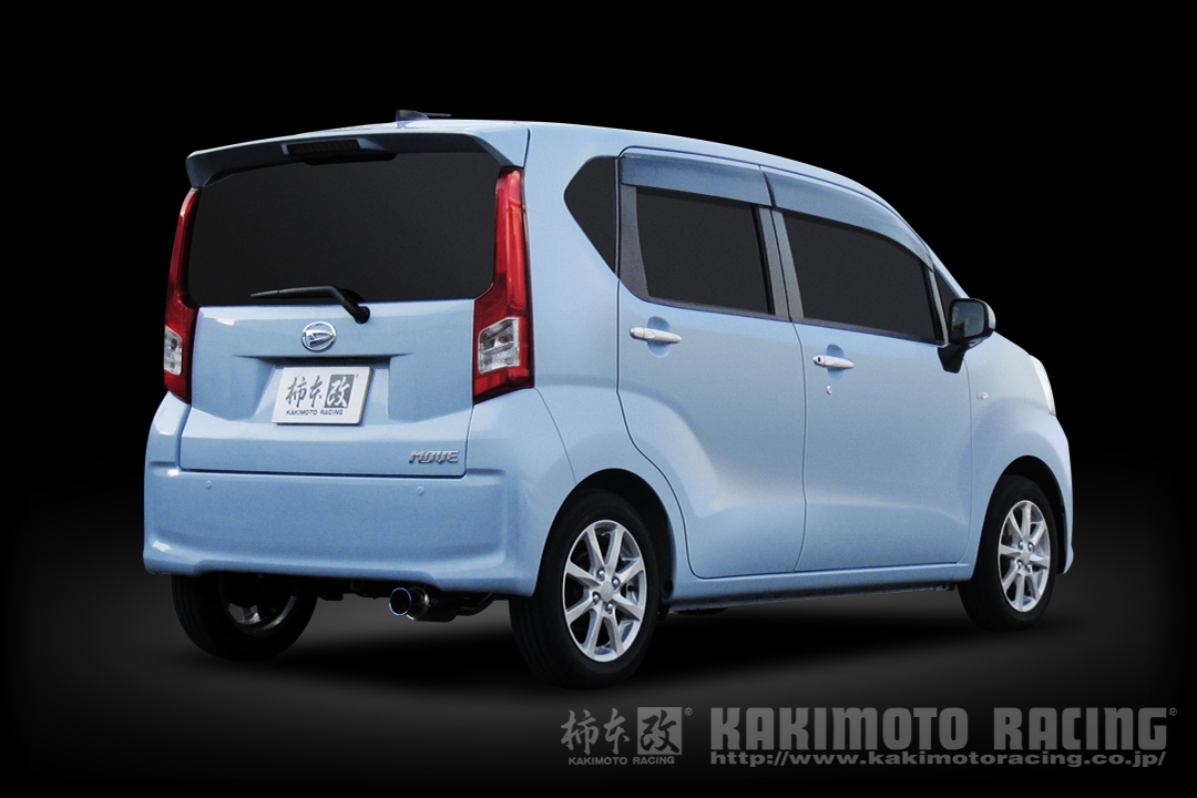 柿本改 マフラー ムーヴカスタム DBA, 3BA-LA150S '17/8_M/C後