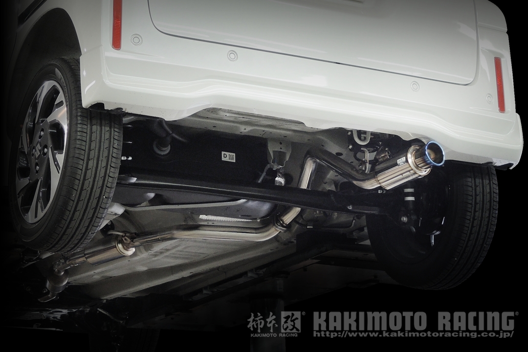 柿本改 マフラー スペーシアカスタム 4AA-MK54S スズキ GTボックス