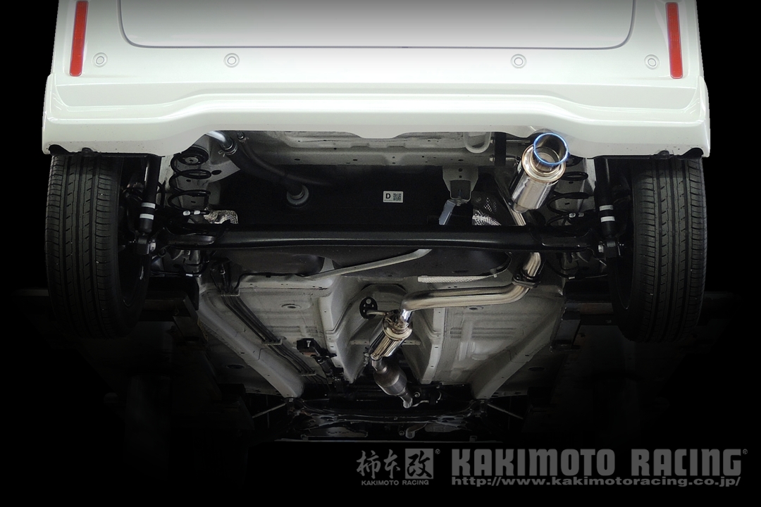 柿本改 マフラー スペーシアカスタム 4AA-MK54S スズキ GTボックス