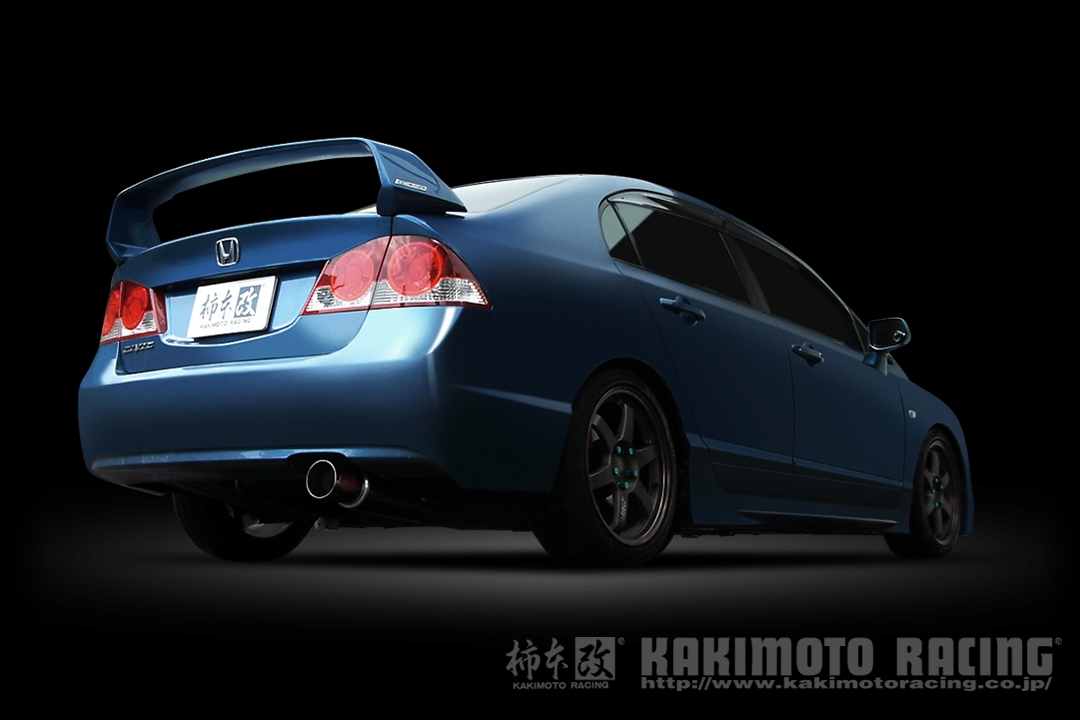柿本改 マフラー シビック DBA-FD1 ホンダ ハイパーフルメガ N1