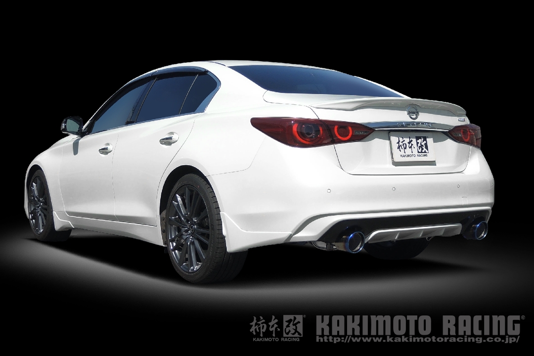 柿本改 マフラー スカイライン セダン DBA-YV37 ニッサン クラスKR