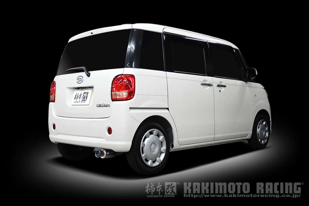 柿本改 マフラー ムーヴカスタム DBA, 3BA-LA150S '17/8_M/C後