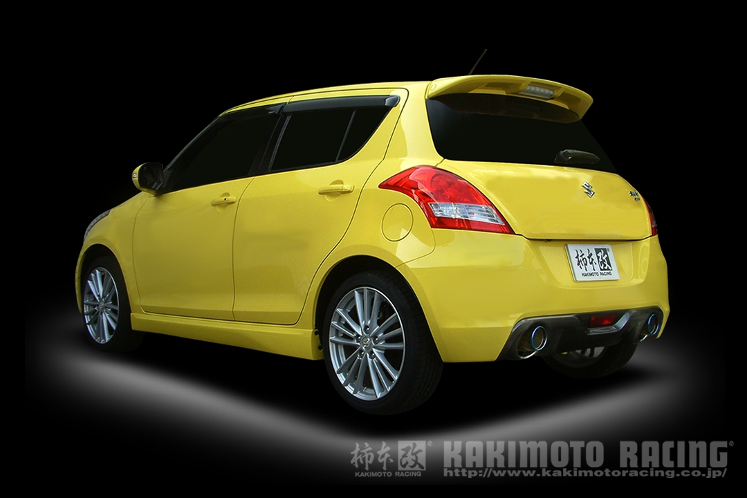 柿本改 マフラー スイフトスポーツ CBA-ZC32S スズキ クラスKR '10加速