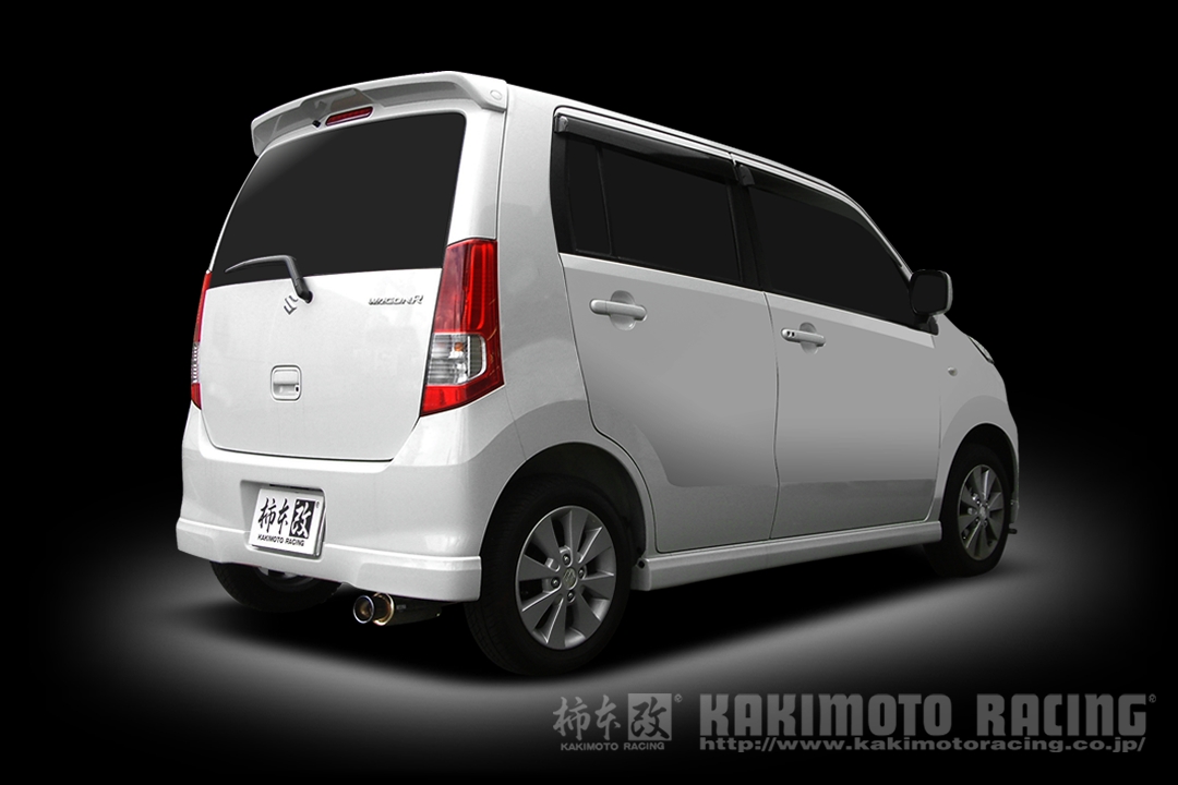 柿本改 マフラー ワゴンR DBA-MH23S スズキ GTボックス 06&S '10加速