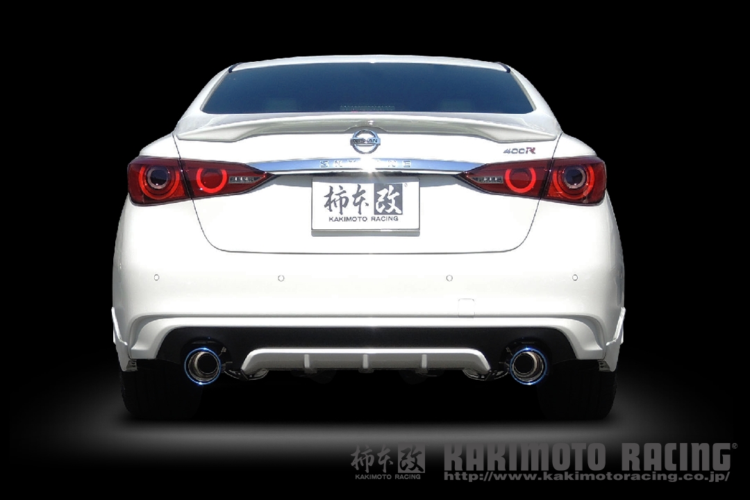 柿本改 マフラー スカイライン セダン DBA-YV37 ニッサン クラスKR