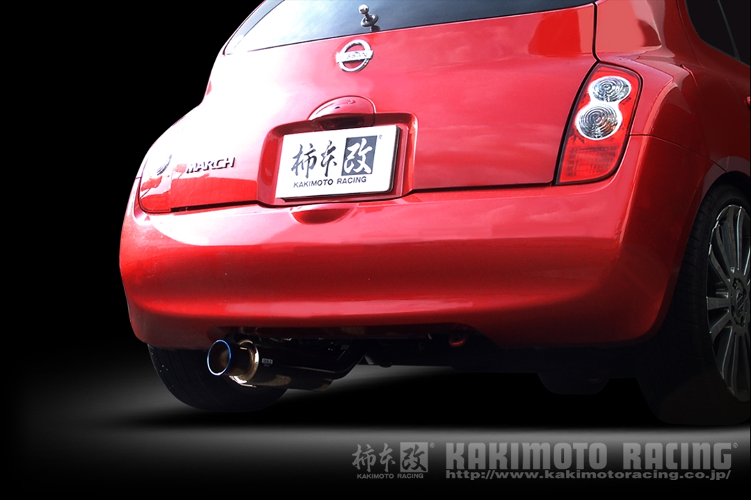 柿本改 マフラー マーチ UA,CBA-AK12 '05/8_M/C前 ニッサン GTボックス