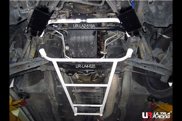 ウルトラレーシング フロントメンバーブレース スカイライン ECR33 日産 ULTRA RACING LA4-620｜car-parts-diy｜02