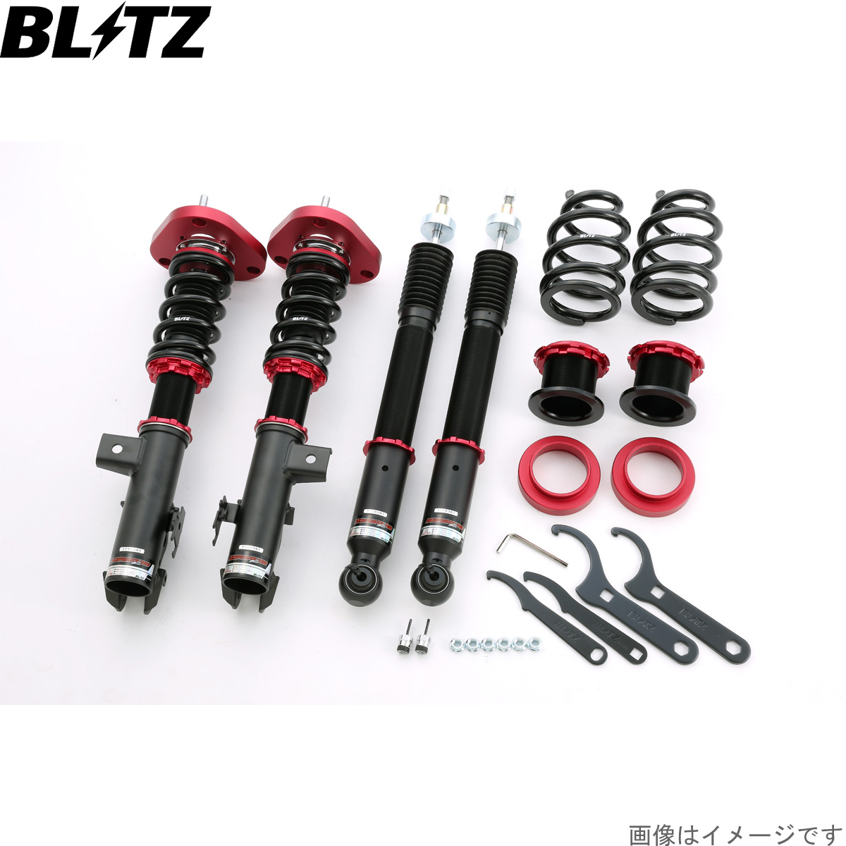 BLITZ - ブリッツ 車強める一揃いの道具 エスティマ ACR50W/GSR50W トヨタ DAMPER ZZ-R BB サスペンション一揃いの道具 サスキット ダンパー 92203 自動車-車、バイク、自転車-車高調