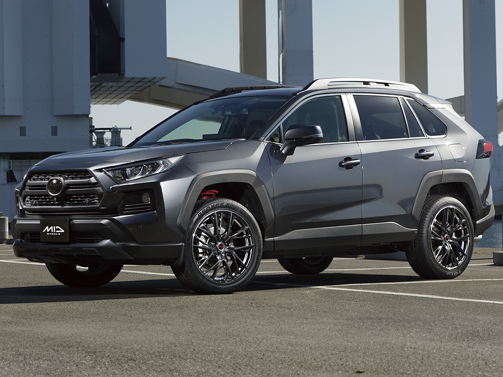 アルミホイール 【15×4.5J 4-100 INSET45 ダイヤモンドブラック/リムエッジ&アンダーカットDC】 マルカ グレイブ 4本セット