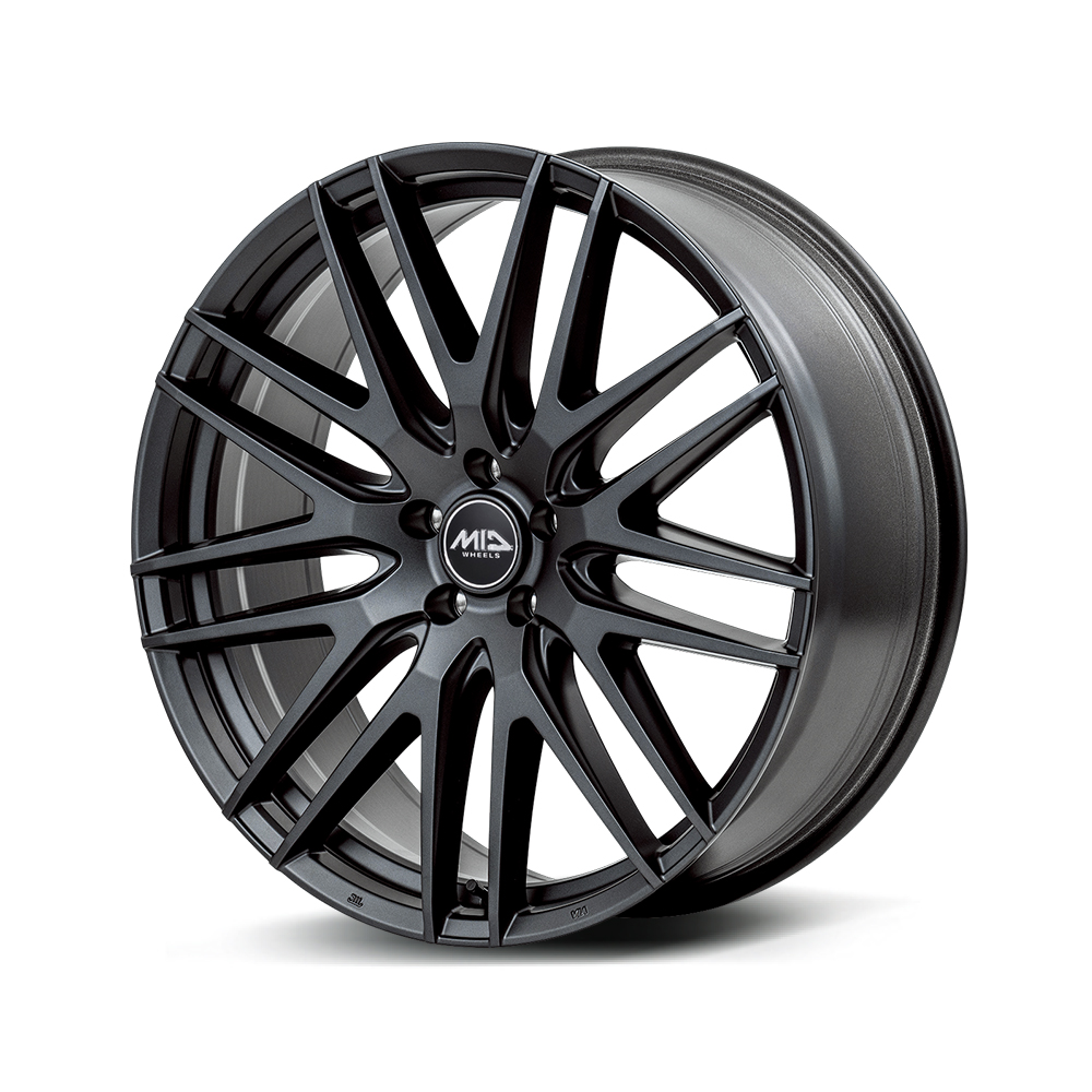 アルミホイール カムリ 70系 トヨタ 【17×7.0J 5-114.3 INSET40 セミグロスガンメタ】 マルカ MID エクスクルーシブ 029F 2本セット | マルカサービス | 01