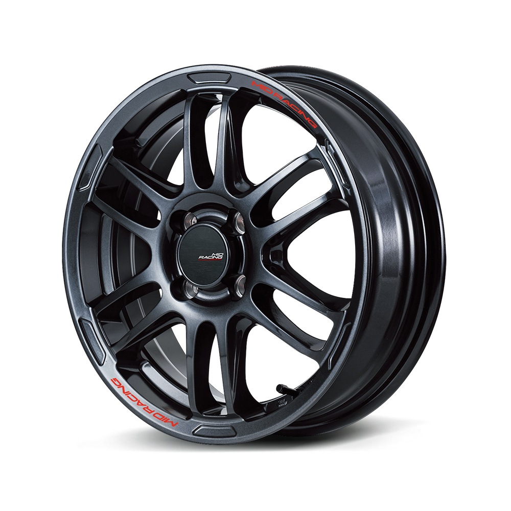 アルミホイール タント LA600S/LA610S 【15×5.0J 4 100 INSET45 クリスタルブラック】 マルカ MID MIDレーシング R26 4本セット : mid w4 qq e f2 i 4214d : 車パーツDIY.com