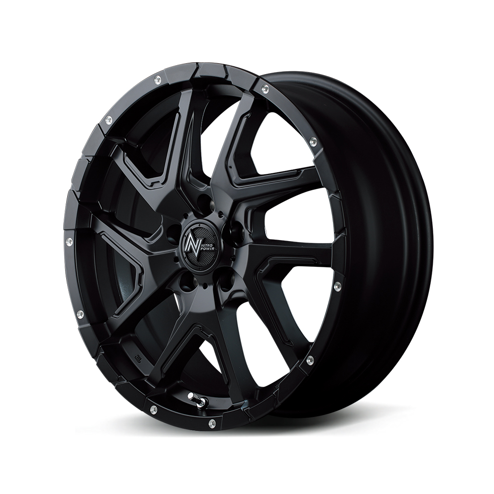 マルカサービス アルミホイール 【18×7.0J 5-114.3 INSET42 セミグロス