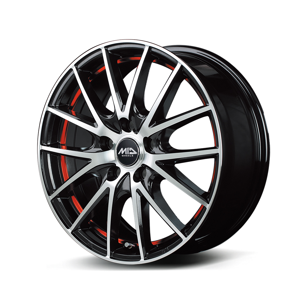 車のパーツ タイヤ、ホイール マルカサービス アルミホイール 【15×6.0J 5-114.3 INSET52 ブラック
