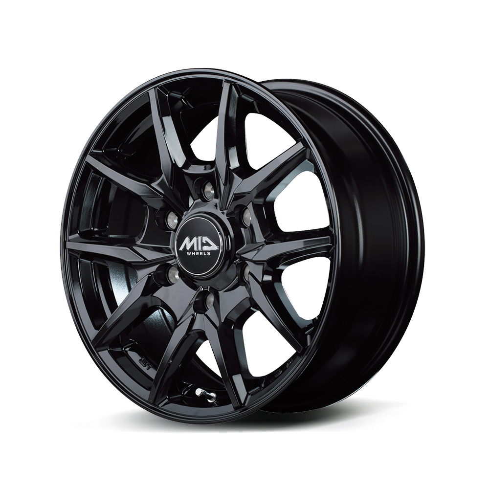 りゅう　ハイエース200系 MADCLOSS アルミホイール1本 楽天市場】ハイエース レジアスエース 200系 アルミホイール MID