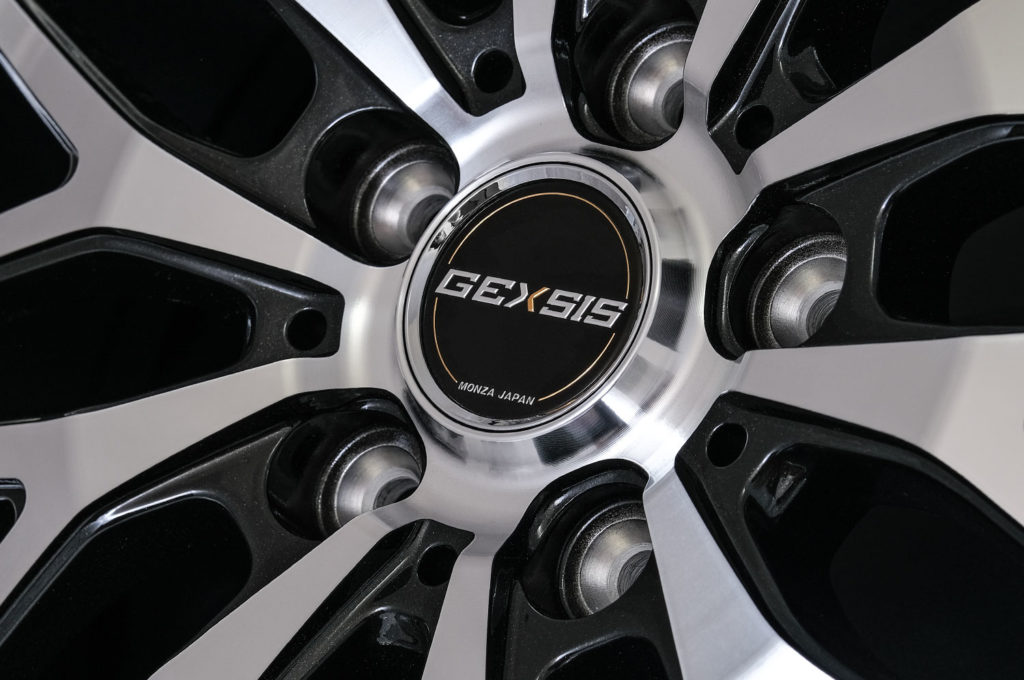 ホイール プリウスα ZVW40/41W トヨタ モンツァジャパン 1本 【19×7.0J 5-114.3 INSET40 PBK】 ジェクシス GM210 19インチ 5穴の画像